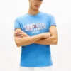 Tommy Jeans Wavy Flag Logo T-paita Tommy Jeans Wavy Flag Logo T-paita