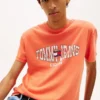 Tommy Jeans Wavy Flag Logo T-paita Tommy Jeans Wavy Flag Logo T-paita