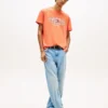 Tommy Jeans Wavy Flag Logo T-paita Tommy Jeans Wavy Flag Logo T-paita