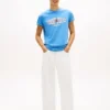 Tommy Jeans Wavy Flag Logo T-paita Tommy Jeans Wavy Flag Logo T-paita