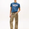 Tommy Jeans Wavy Flag Logo T-paita Tommy Jeans Wavy Flag Logo T-paita