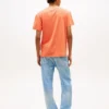 Tommy Jeans Wavy Flag Logo T-paita Tommy Jeans Wavy Flag Logo T-paita