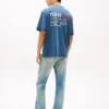 Tommy Jeans Wavy Flag -T-paita