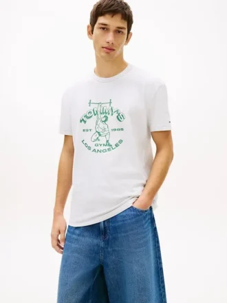 Tommy Jeans Weightlifter Logo T-paita