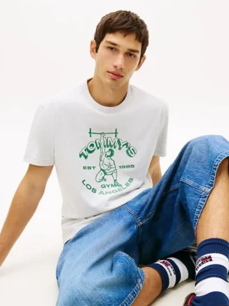 Tommy Jeans Weightlifter Logo T-paita