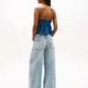 Tommy Jeansin chambray-toppi Tommy Jeansin chambray-toppi