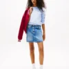 Tommy Jeansin korkeavyötäröinen denim-minihame