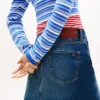 Tommy Jeansin korkeavyötäröinen denim-minihame