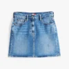 Tommy Jeansin korkeavyötäröinen denim-minihame