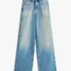 Tommy Jeansin korkeavyötäröiset leveälahkeiset farkut Tommy Jeansin korkeavyötäröiset leveälahkeiset farkut