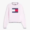 Tommy Jeansin lippulogolla koristeltu neule Tommy Jeansin lippulogolla koristeltu neule