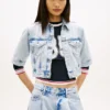Tommy Jeansin lyhythihainen denimtakki