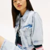 Tommy Jeansin lyhythihainen denimtakki