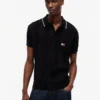 Tommy Jeansin lyhythihainen neulepolo Tommy Jeansin lyhythihainen neulepolo