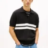 Tommy Jeansin lyhythihainen neulepolo Tommy Jeansin lyhythihainen neulepolo