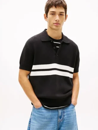 Tommy Jeansin lyhythihainen neulepolo
