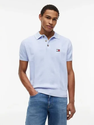 Tommy Jeansin lyhythihainen neulepolo