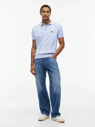 Tommy Jeansin lyhythihainen neulepolo