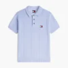Tommy Jeansin lyhythihainen neulepolo Tommy Jeansin lyhythihainen neulepolo