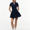 Tommy Jeansin Mixed-Media Polo -minimekko