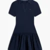 Tommy Jeansin Mixed-Media Polo -minimekko