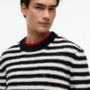 Tommy Jeansin raidallinen bouclé-neule