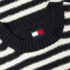 Tommy Jeansin raidallinen bouclé-neule