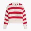 Tommy Jeansin raidallinen neulepusero Tommy Jeansin raidallinen neulepusero