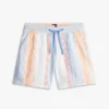 Tommy Jeansin raidalliset Dobby-shortsit Tommy Jeansin raidalliset Dobby-shortsit