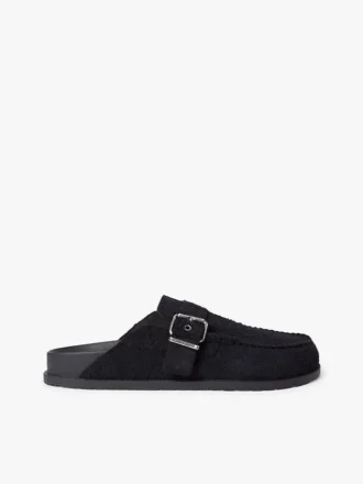 Tommy Jeansin takapuolelta avonaiset mokkanahkaiset loaferit Tommy Jeansin takapuolelta avonaiset mokkanahkaiset loaferit