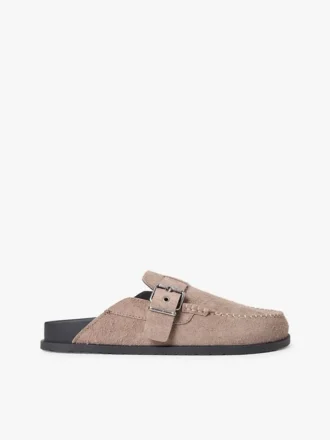 Tommy Jeansin takapuolelta avonaiset mokkanahkaiset loaferit Tommy Jeansin takapuolelta avonaiset mokkanahkaiset loaferit