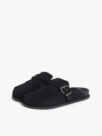 Tommy Jeansin takapuolelta avonaiset mokkanahkaiset loaferit Tommy Jeansin takapuolelta avonaiset mokkanahkaiset loaferit