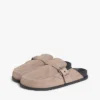 Tommy Jeansin takapuolelta avonaiset mokkanahkaiset loaferit Tommy Jeansin takapuolelta avonaiset mokkanahkaiset loaferit