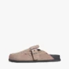 Tommy Jeansin takapuolelta avonaiset mokkanahkaiset loaferit Tommy Jeansin takapuolelta avonaiset mokkanahkaiset loaferit