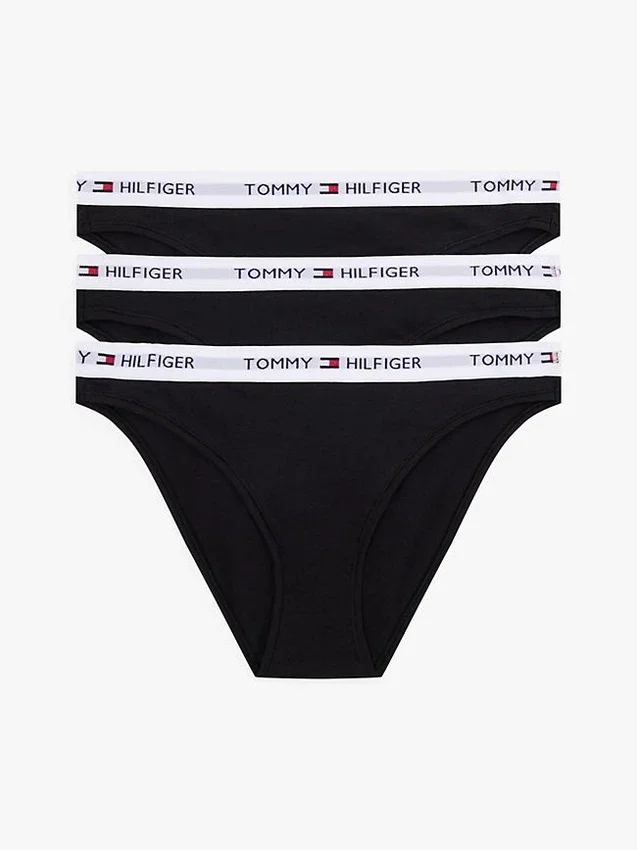 Tommy Logo -bikinialushousut, 3 kpl Tommy Logo -bikinialushousut, 3 kpl