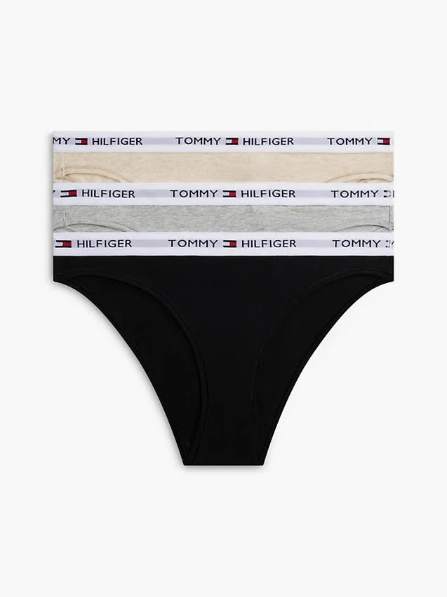 Tommy Logo -bikinialushousut, 3 kpl Tommy Logo -bikinialushousut, 3 kpl