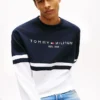 Tommy Logo Colorblock -huppari Tommy Logo Colorblock -huppari