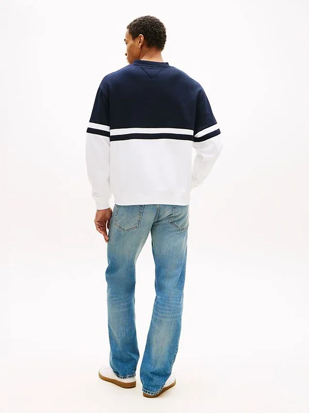 Tommy Logo Colorblock -huppari Tommy Logo Colorblock -huppari