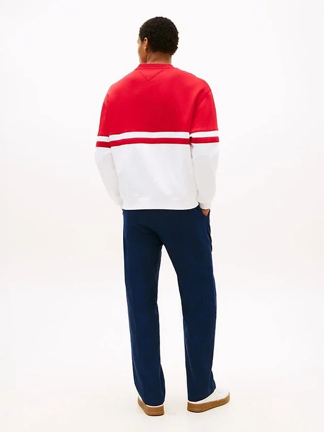 Tommy Logo Colorblock -huppari Tommy Logo Colorblock -huppari