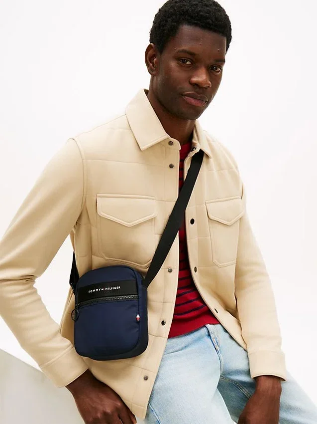 Tommy Logo Mini Reporter -laukku Tommy Logo Mini Reporter -laukku