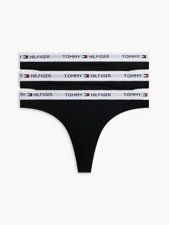 Tommy-logolla varustettu string-pakkaus (3 kpl)