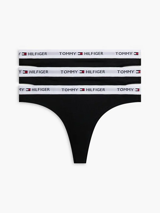 Tommy-logolla varustettu string-pakkaus (3 kpl) Tommy-logolla varustettu string-pakkaus (3 kpl)