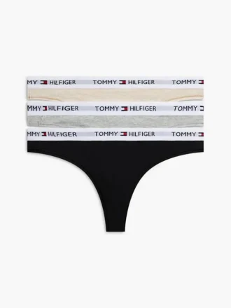 Tommy-logolla varustettu string-pakkaus (3 kpl) Tommy-logolla varustettu string-pakkaus (3 kpl)