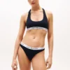 Tommy-logolla varustettu vuoriton bralette Tommy-logolla varustettu vuoriton bralette