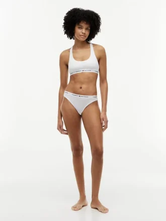 Tommy-logolla varustettu vuoriton bralette Tommy-logolla varustettu vuoriton bralette