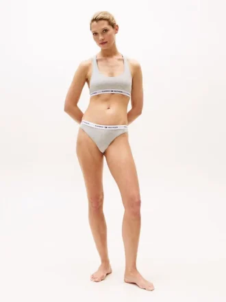 Tommy-logolla varustettu vuoriton bralette
