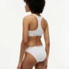 Tommy-logolla varustettu vuoriton bralette Tommy-logolla varustettu vuoriton bralette