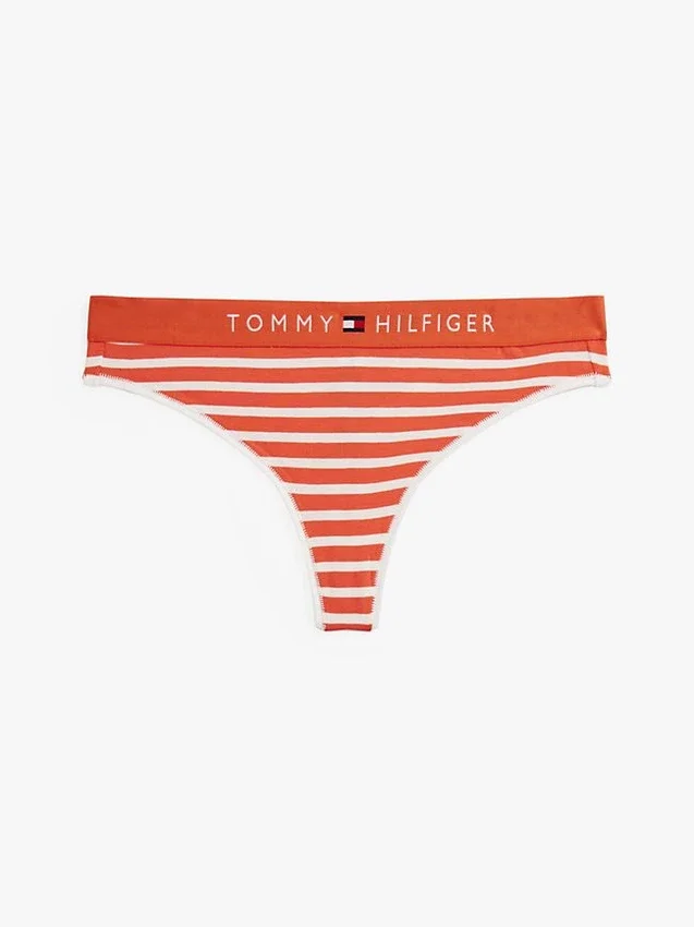 Tommy-logolla varustetut joustavat puuvillatossut Tommy-logolla varustetut joustavat puuvillatossut