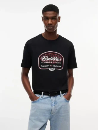 Tommy x Cadillac F1® Team Globe -T-paita