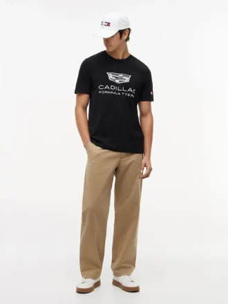 Tommy x Cadillac F1® Team Logo T-paita